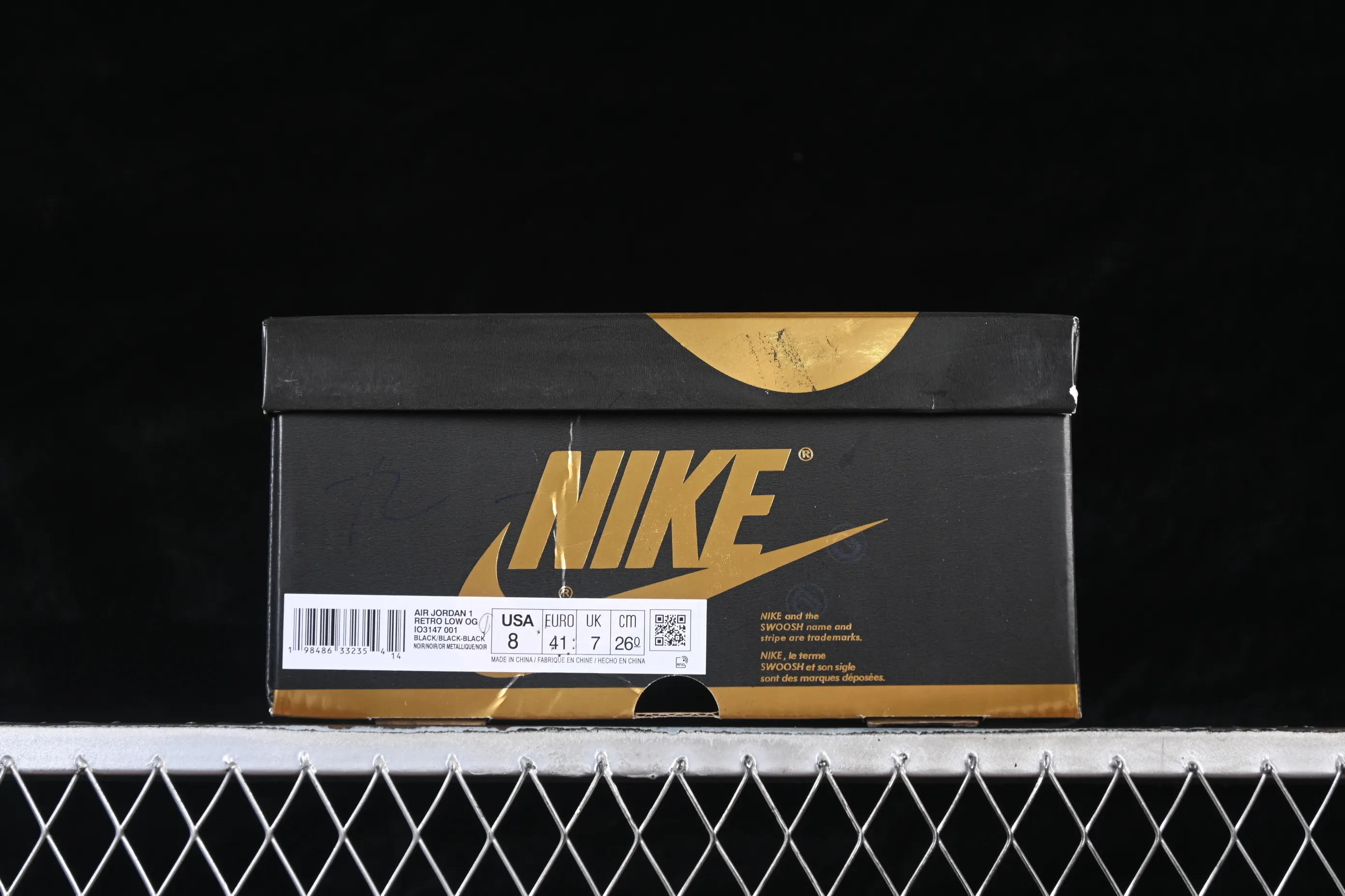 All categories Air Jordan Jordan series basketball shoes Air Jordan 1 Low Air Jordan 1 Low AJ1 Joe 1 Xuanwu 2.0 low-top cultural and casual sneakers IO3147-001